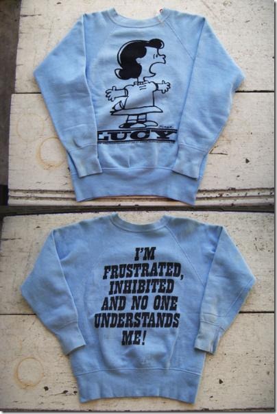 lucy peanuts sweatshirt